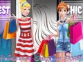 Juego Desfile de compras de las princesas en línea