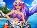 Juego Estilo de maquillaje de la princesa sirena en línea