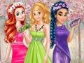 Juego Colores de vestidos de princesa de primavera en línea