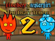 Juego Fireboy y Watergirl 2: El Templo de la Luz en línea Juego Fireboy y Watergirl 2: El Templo de la Luz en línea