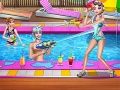 Juego Tiempo de piscina en familia en línea