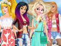 Juego Las princesas dan la bienvenida a la fiesta de verano en línea
