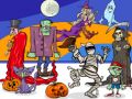 Juego Encuentra 5 diferencias Halloween en línea