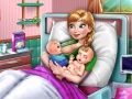 Juego Nacimiento de los gemelos de la princesa de hielo en línea