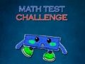 Juego Desafío de Prueba de Matemáticas en línea