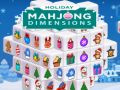 Juego Dimensiones de Mahjong Navideño en línea Juego Dimensiones de Mahjong Navideño en línea