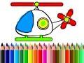 Juego De vuelta a la escuela: colorear helicópteros en línea Juego De vuelta a la escuela: colorear helicópteros en línea