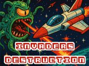 Juego Destrucción de los invasores en línea