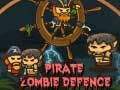 Juego Defensa de zombis piratas en línea