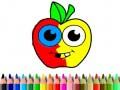 Juego De Vuelta a la Escuela: Libro para Colorear Manzanas en línea