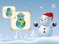 Juego Coloración de Muñeco de Nieve Feliz en línea
