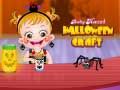 Juego Bebé Hazel: Manualidades de Halloween en línea