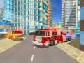 Juego Simulador de conducción de camión de rescate en la ciudad de fuego en línea