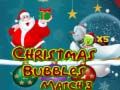 Juego Burbujas de Navidad Match 3 en línea