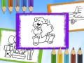 Juego Libro de colorear de dibujos animados en línea