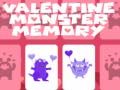Juego Memoria de Monstruo de San Valentín en línea
