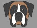 Juego Colorido de caras de perros en línea