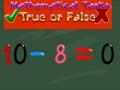 Juego Tareas de Matemáticas verdadero o falso en línea
