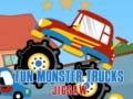 Juego Divertido Puzzle de Camiones Monsters en línea