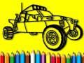 Juego Regreso a clases: Libro para colorear coches de rally en línea