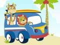 Juego Diferencias entre animales lindos y autos en línea