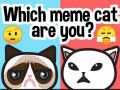 Juego ¿Qué gato meme eres? en línea