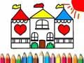 Juego Libro de colorear Casa de muñecas en línea