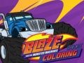 Juego Baze y las máquinas monstruo: Libro para Colorear en línea