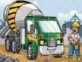 Juego Puzzle de Camiones de Construcción en línea