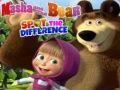 Juego Masha y el Oso: Encuentra las diferencias en línea