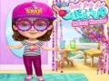 Juego Niña dulce limpiando la casa desordenada en línea