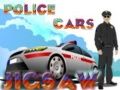 Juego Puzzle de Coches de Policía en línea