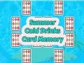 Juego Memoria de Cartas de Bebidas Frías de Verano en línea