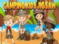 Juego Rompecabezas de niños de camping en línea