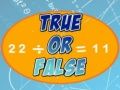 Juego Verdadero o Falso en línea
