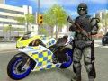 Juego Simulador de Moto de Policía en la Ciudad en línea
