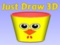 Juego Solo Dibuja 3D en línea