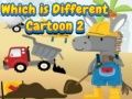Juego ¿Cuál es el dibujo animado diferente 2? en línea