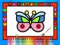Juego Colorea y decora mariposas en línea