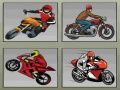 Juego Memoria de motociclismo de carreras en línea