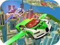 Juego Simulador de coche de policía volador en línea