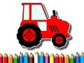 Juego Coloring Fácil para Niños - Tractor en línea