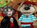 Juego Talking Tom y Angela: Fiesta de Halloween en línea