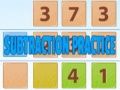 Juego Práctica de sustracción en línea Juego Práctica de sustracción en línea