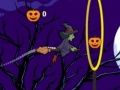 Juego Bruja voladora Halloween en línea