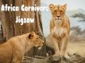 Juego Rompecabezas Carnívoro de África en línea