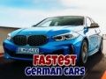 Juego Los coches alemanes más rápidos en línea