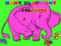 Juego Colorear Elefante Bebé en línea Juego Colorear Elefante Bebé en línea