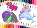 Juego Libro para colorear sirenas en línea