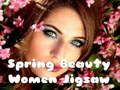 Juego Mujeres Belleza Primavera: Rompecabezas en línea